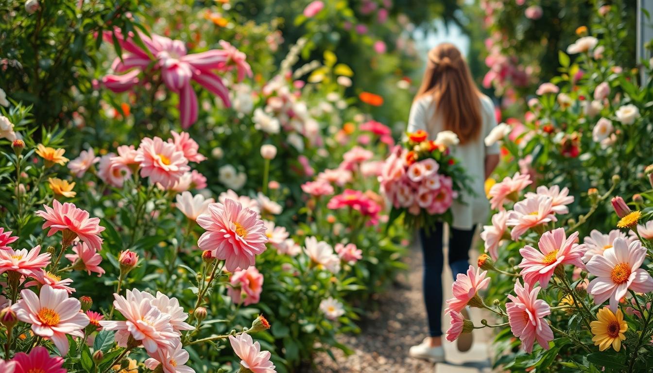 Seasonal flower arrangements