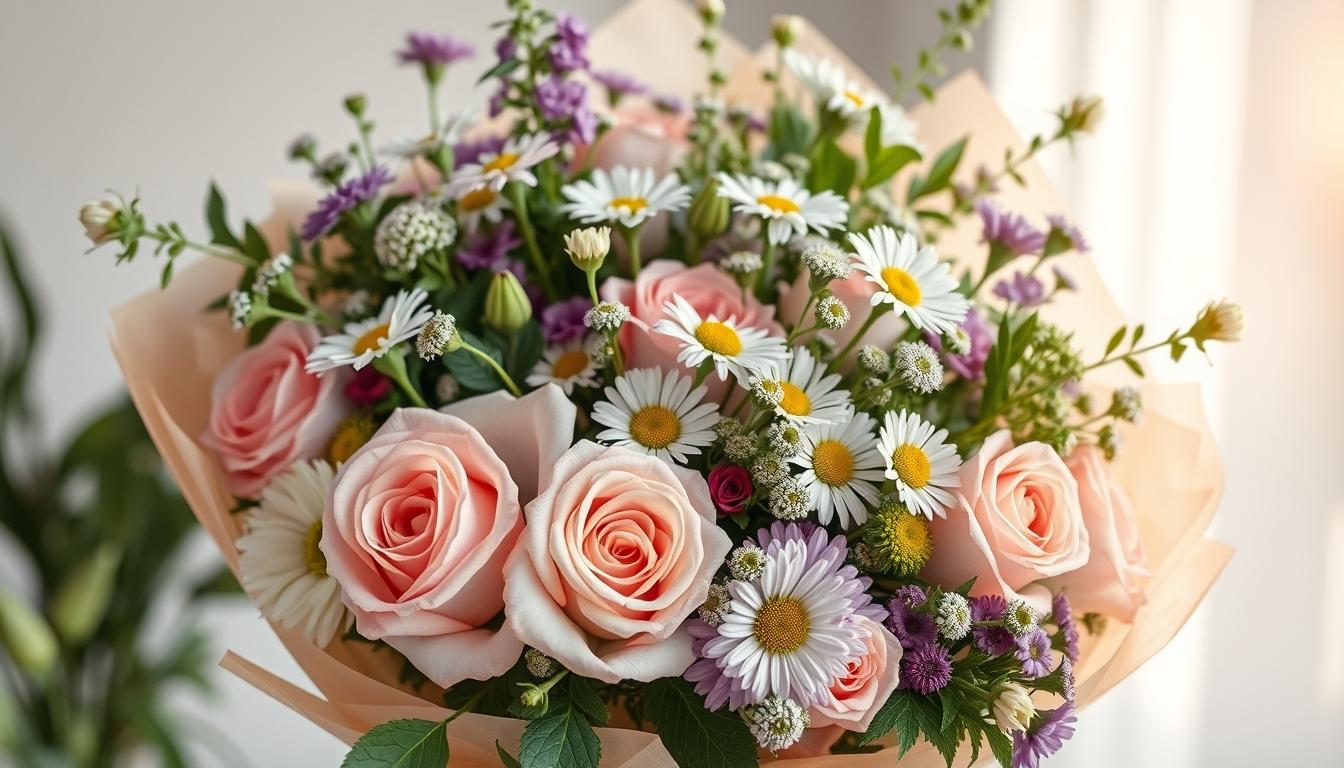 Seasonal flower arrangements